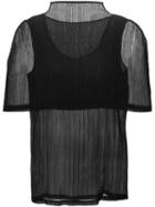 Issey Miyake Vintage Pleated Cape Top