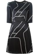Rag & Bone 'anne' Dress, Women's, Size: 10, Black, Silk/viscose