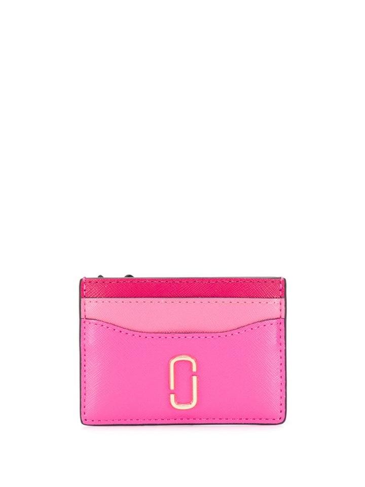 Marc Jacobs Logo Plaque Cardholder - Pink