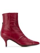 Joseph Bianca Ankle Boots - Red