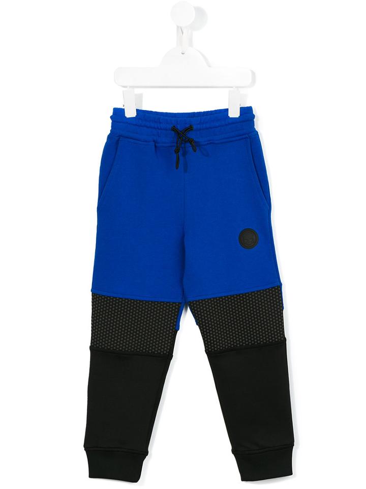 Hydrogen Kids Contrast Panel Track Pants, Boy's, Size: 8 Yrs, Blue
