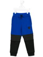 Hydrogen Kids Contrast Panel Track Pants, Boy's, Size: 8 Yrs, Blue