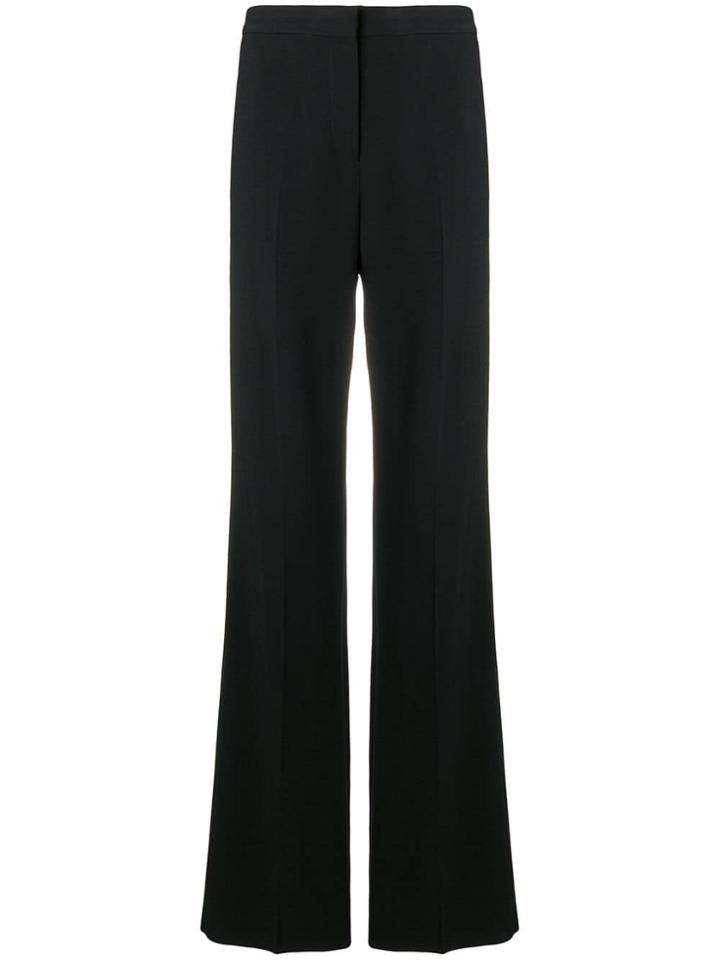 Rochas Flared Tailored Trousers - Black