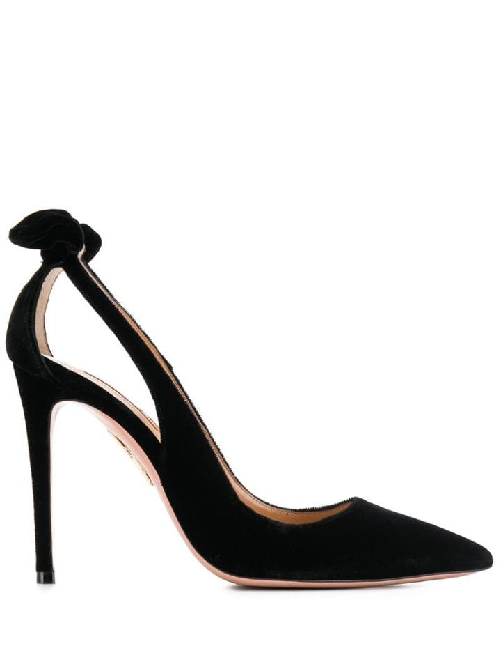 Aquazzura Deneuve 105mm Pumps - Black