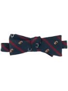 Gant Rugger Embroidered Football Bow Tie - Blue