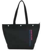 Ck Jeans Logo Printed Shopper Bag - Black