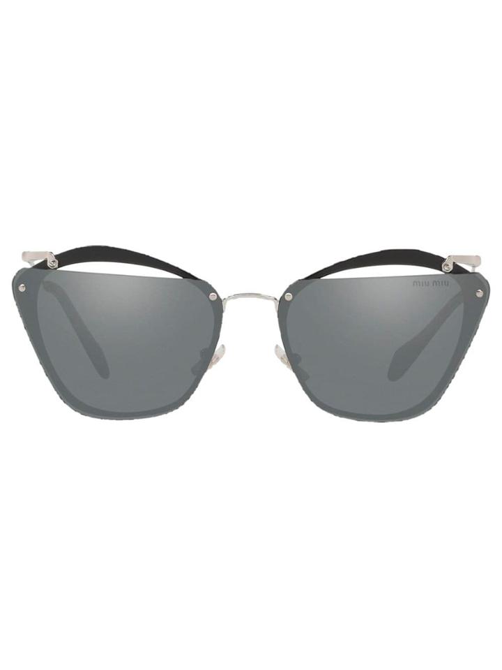 Miu Miu Eyewear Óculos De Sol Mu 54ts - Kjw7w1cinza