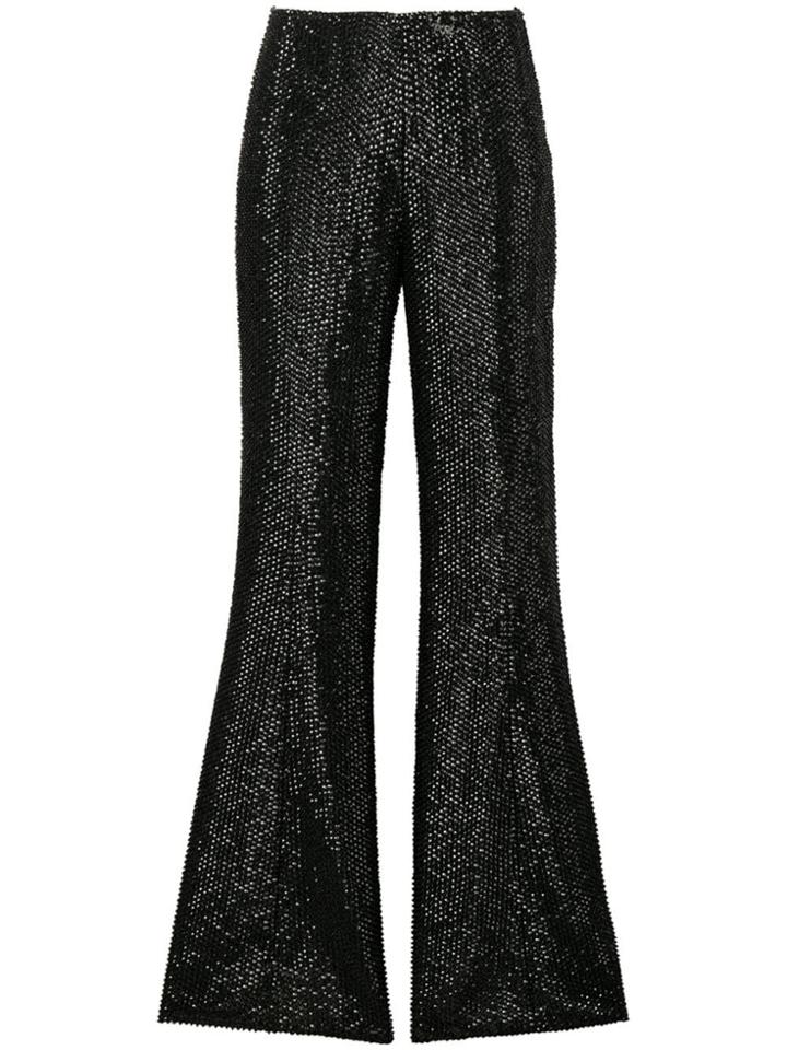 Alberta Ferretti Studded Trousers - Black
