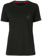 Loveless Sequinned Pocket T-shirt - Black
