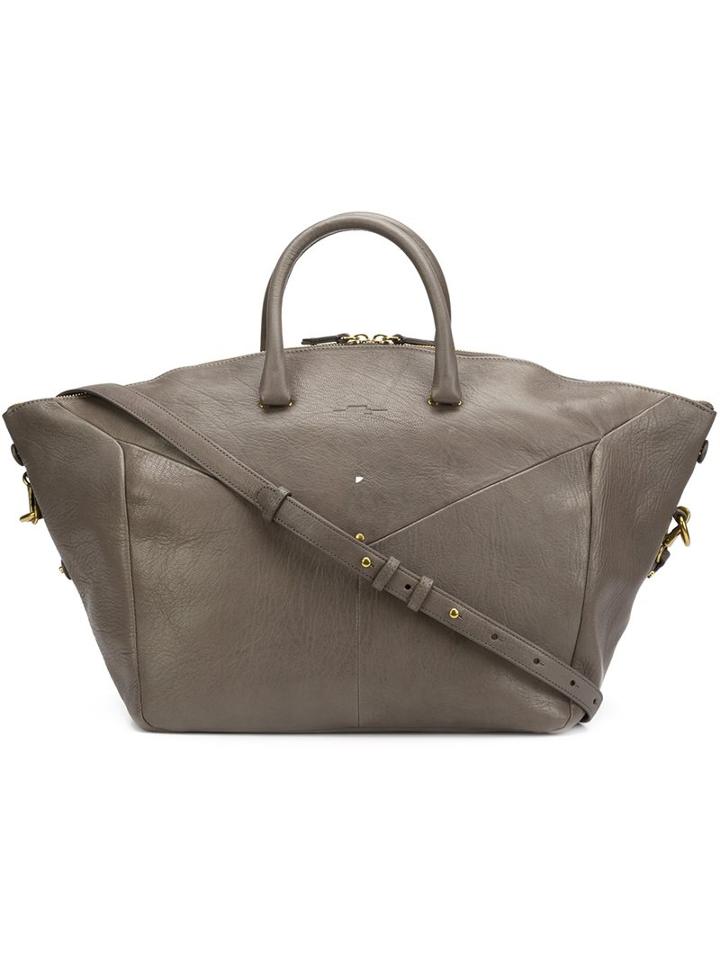 Jérôme Dreyfuss Large 'gerch' Tote, Women's, Grey