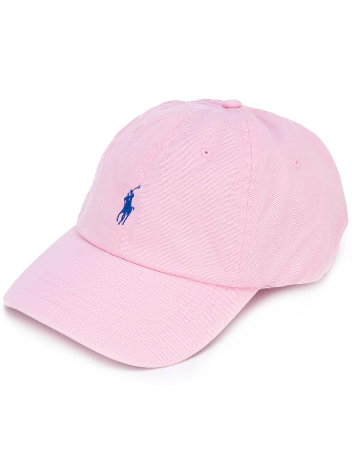 Polo Ralph Lauren - Classic Logo Cap - Men - Cotton - One Size, Pink/purple, Cotton