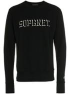 Sophnet. Logo Print Jumper - Black