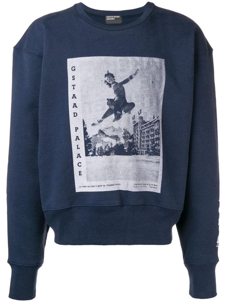 Enfants Riches Déprimés Printed Sweatshirt - Blue