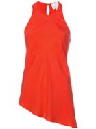 Cinq A Sept Flared Sleeveless Blouse