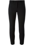 Alexander Mcqueen Cropped Slim-fit Trousers