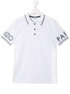 Kenzo Kids Logo Polo Shirt - White