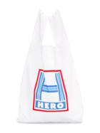 Caroline Bosmans Printed Shopper Bag, Girl's, White