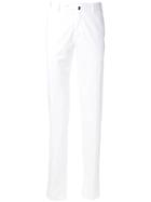 Incotex Regular Fit Trousers - White