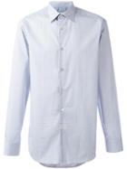 Paul Smith Micro-print Shirt, Men's, Size: 17, Blue, Cotton