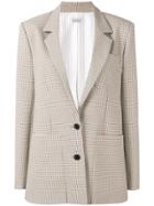 Nina Ricci Tartan Blazer - Neutrals