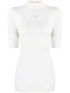 Courrèges Sheer Jersey T-shirt - White