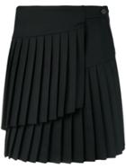 P.a.r.o.s.h. Pleated Mini Skirt - Black