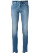 J Brand Cut-out Detail Jeans - Blue