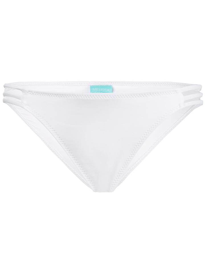Melissa Odabash Cut-out Detail Bikini Bottom - White