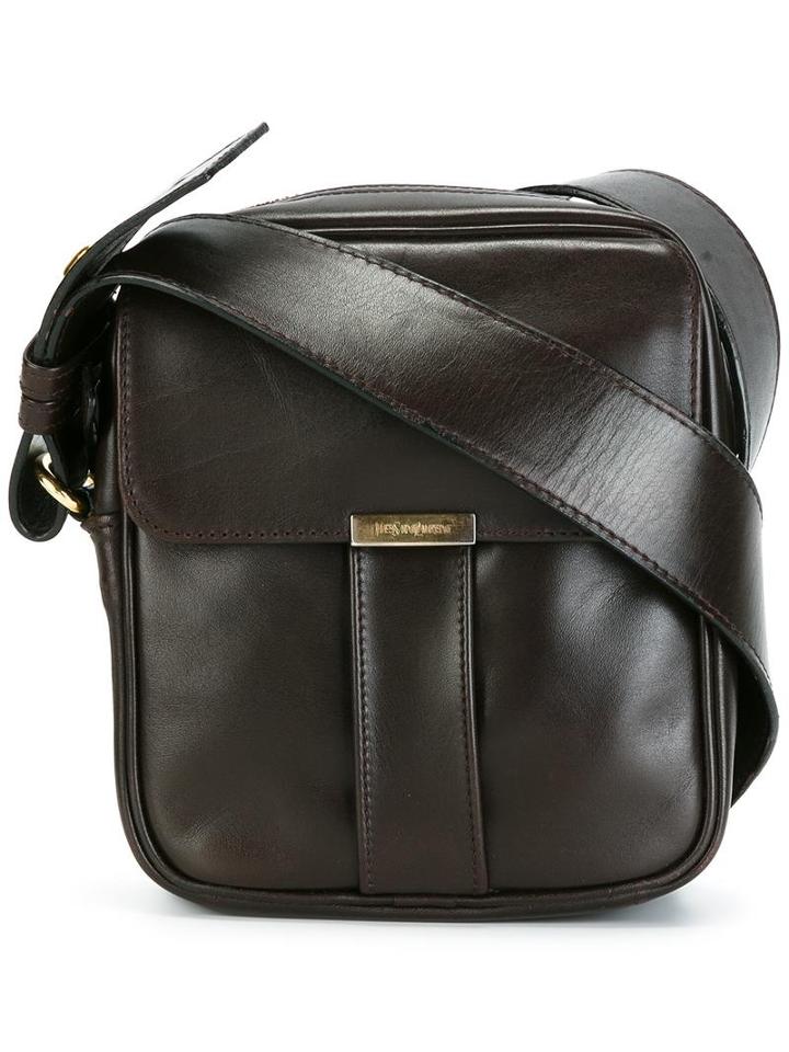 Yves Saint Laurent Vintage Small Shoulder Bag, Men's, Brown