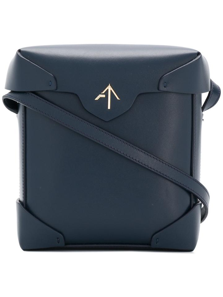 Manu Atelier Pristine Crossbody Bag - Blue