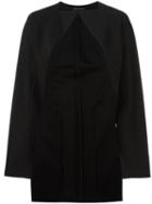 Yohji Yamamoto Vintage Cape Jacket, Women's, Size: Medium, Black
