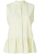 Ps By Paul Smith Sleeveless Stripe Blouse - Yellow & Orange