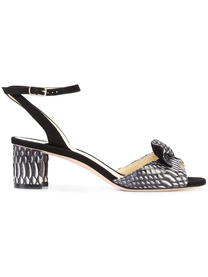 Sarah Flint Chunky Heel Sandals - Black