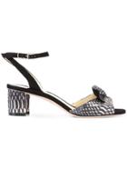 Sarah Flint Chunky Heel Sandals - Black