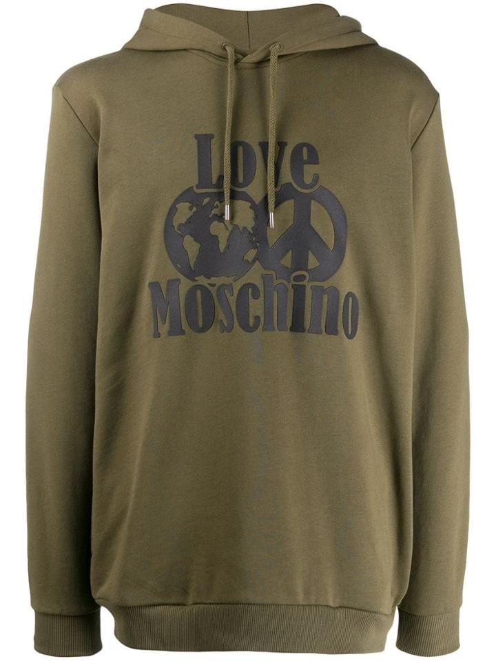 Love Moschino Printed Sweatshirt - Green