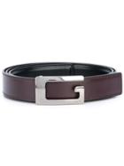 Gucci - G-buckle Belt - Men - Leather - 105, Brown, Leather