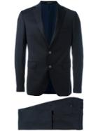 Dinner Two Piece Suit, Men's, Size: 46, Blue, Virgin Wool/cupro