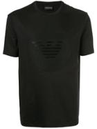 Emporio Armani Beaded Logo T-shirt - Black