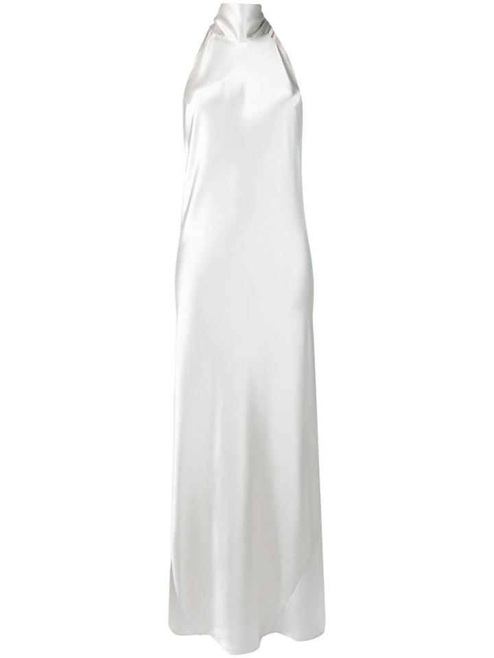 Galvan Sienna Dress - Silver