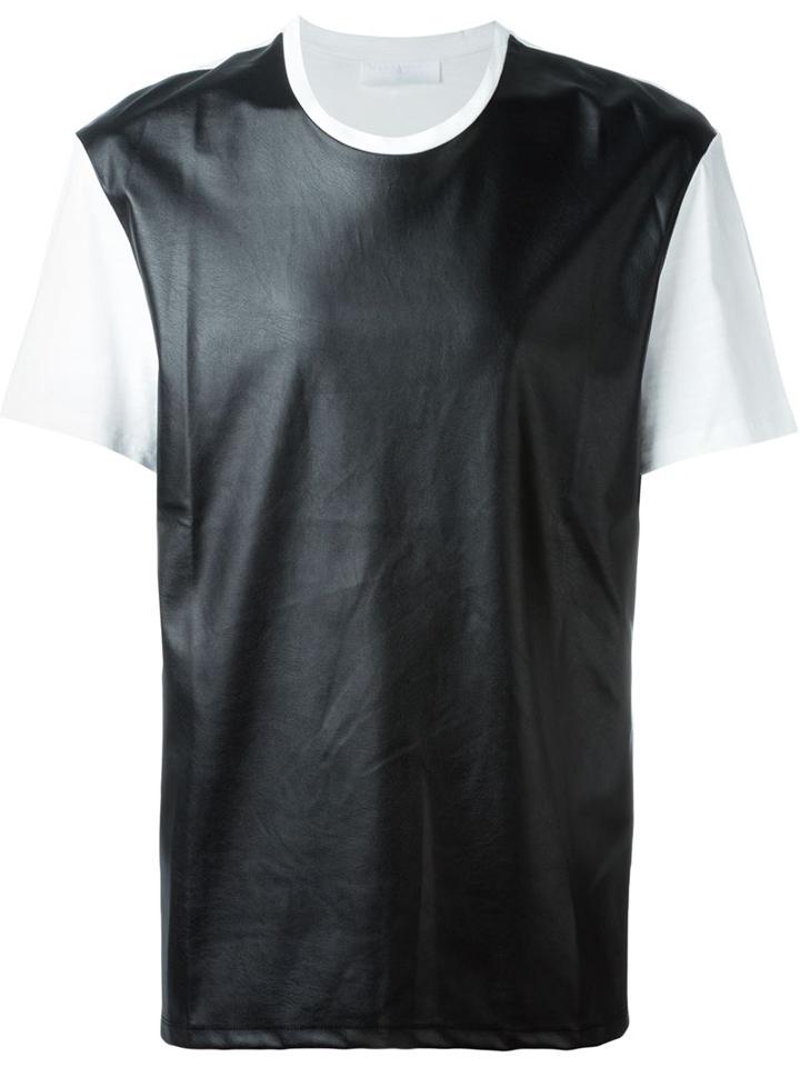 Neil Barrett Contrasted Chest T-shirt