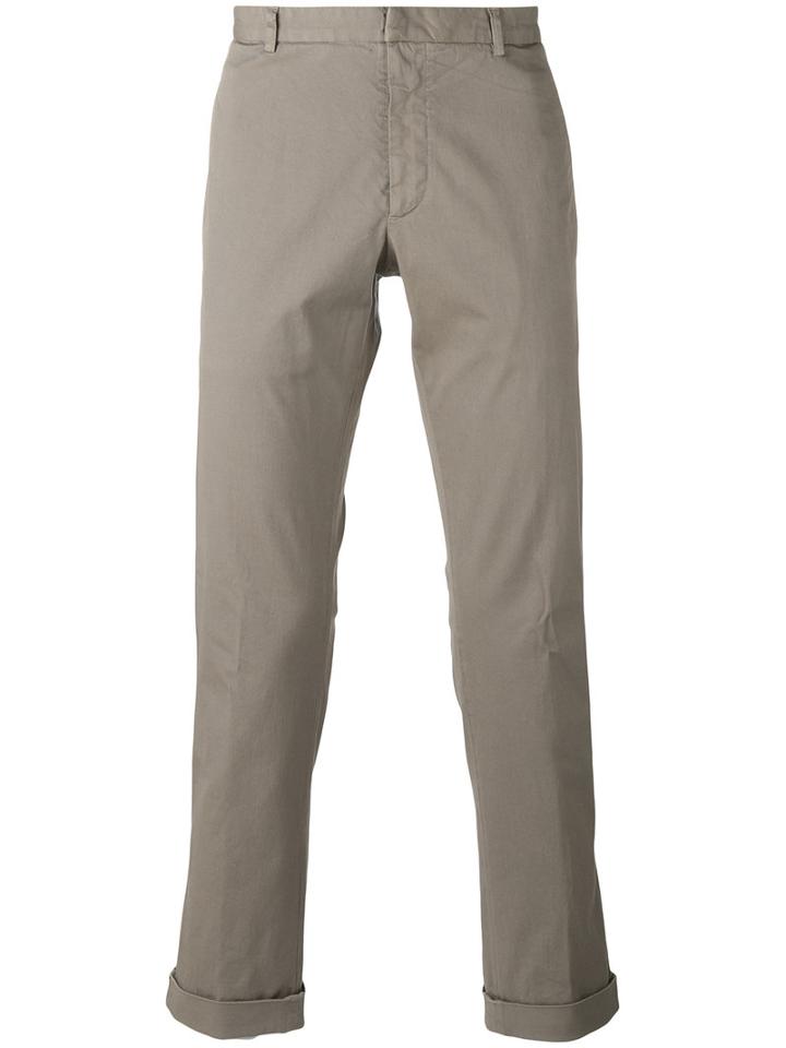 Jil Sander Adriano Trousers, Men's, Size: 52, Nude/neutrals, Cotton/spandex/elastane