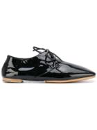 Marsèll Varnished Pointed Derby Shoes - Black