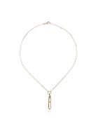 Foundrae 18k Yellow Gold Letter B Pendant Necklace - Metallic