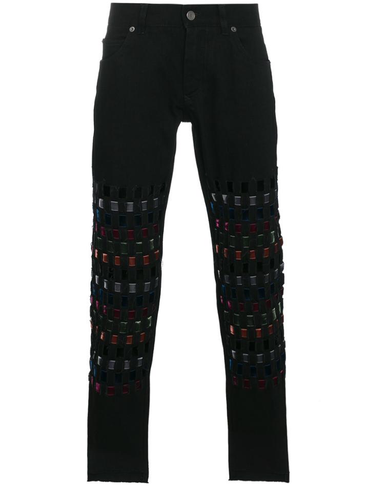 Dolce & Gabbana Jeans With Rainbow Lace - Unavailable