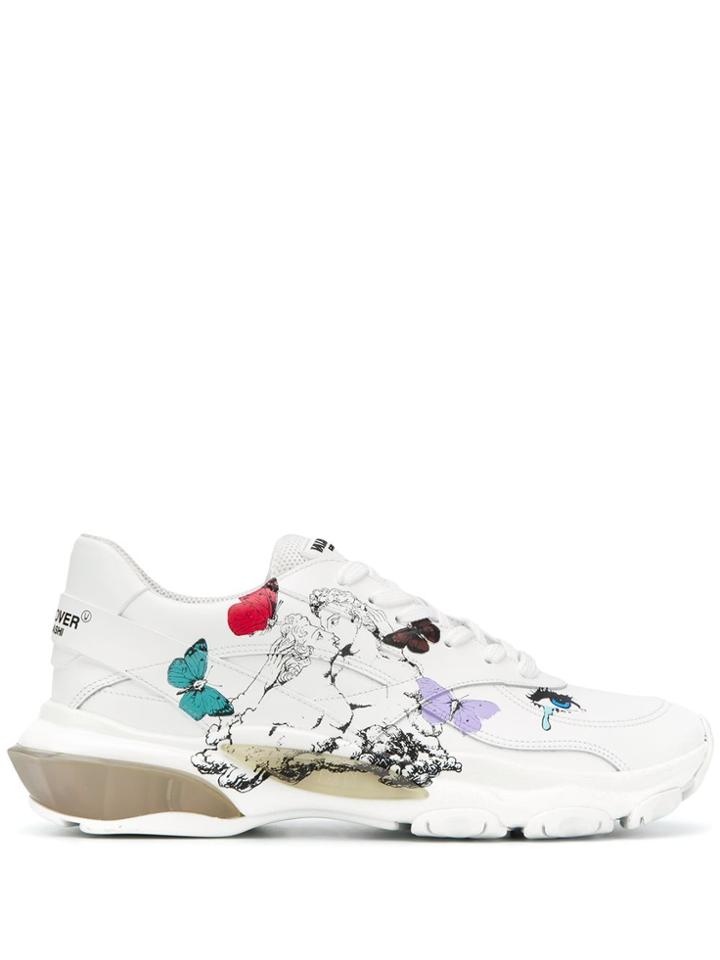 Valentino X Undercover Valentino Garavani Cloud Print Bounce Sneakers