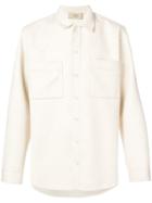 Maison Flaneur Patch Pockets Shirt - Neutrals