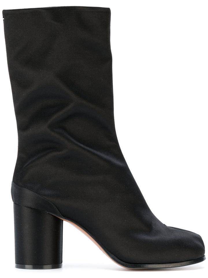 Maison Margiela Tabi Mid-calf Boots - Black
