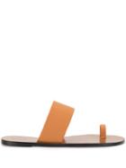 Atp Atelier Toe Strap Sandals - Brown