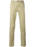 Incotex Tapered Trousers, Size: 36, Green, Cotton/spandex/elastane