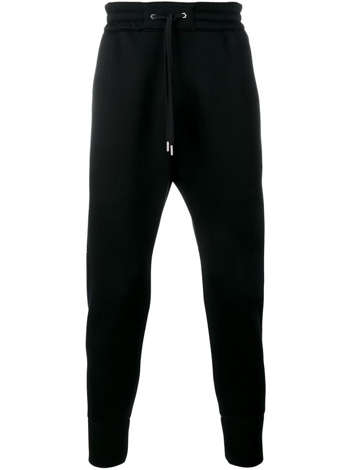 Helmut Lang Tapered Track Pants, Men's, Size: Large, Black, Modal/viscose
